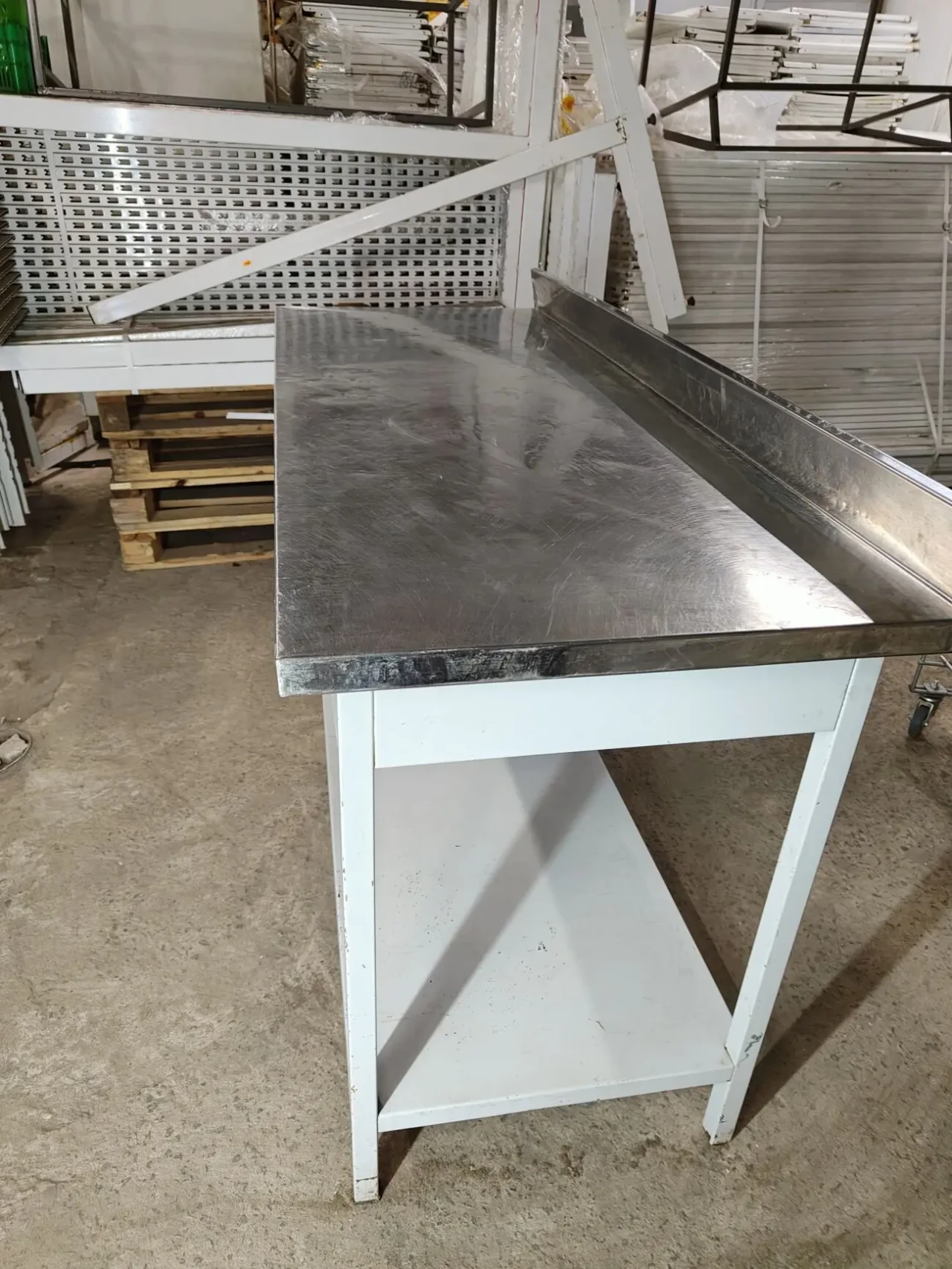 Стіл нержавіючий 1,5  бу , стіл нержавійка бу 6