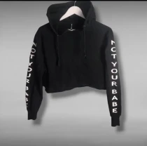 Жіноче укорочене худі rut-circle