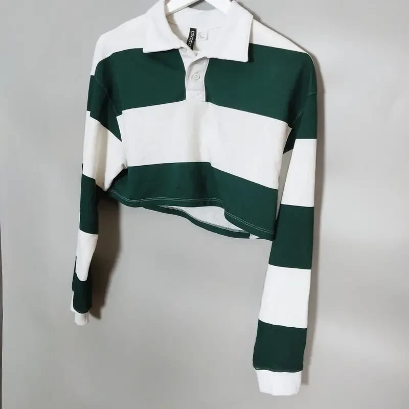 Кофта поло від h-m у смужки 3