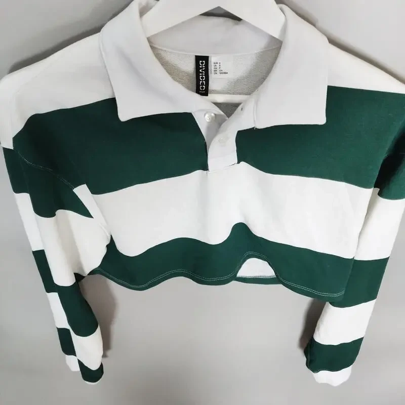 Кофта поло від h-m у смужки 4