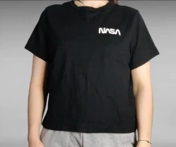 Футболка повсякденна жіноча чорна