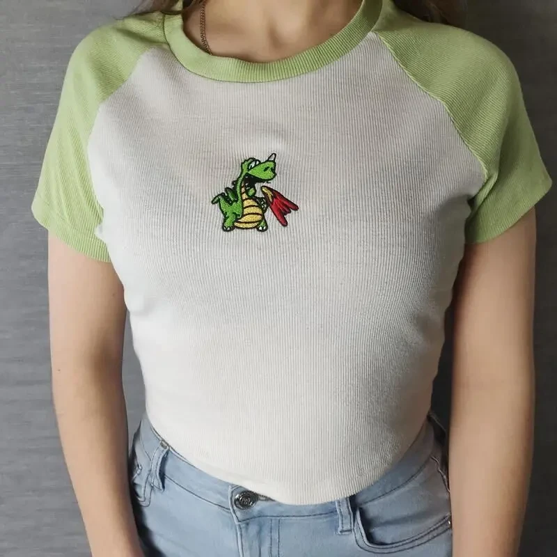 Кроп-топ футболка shein