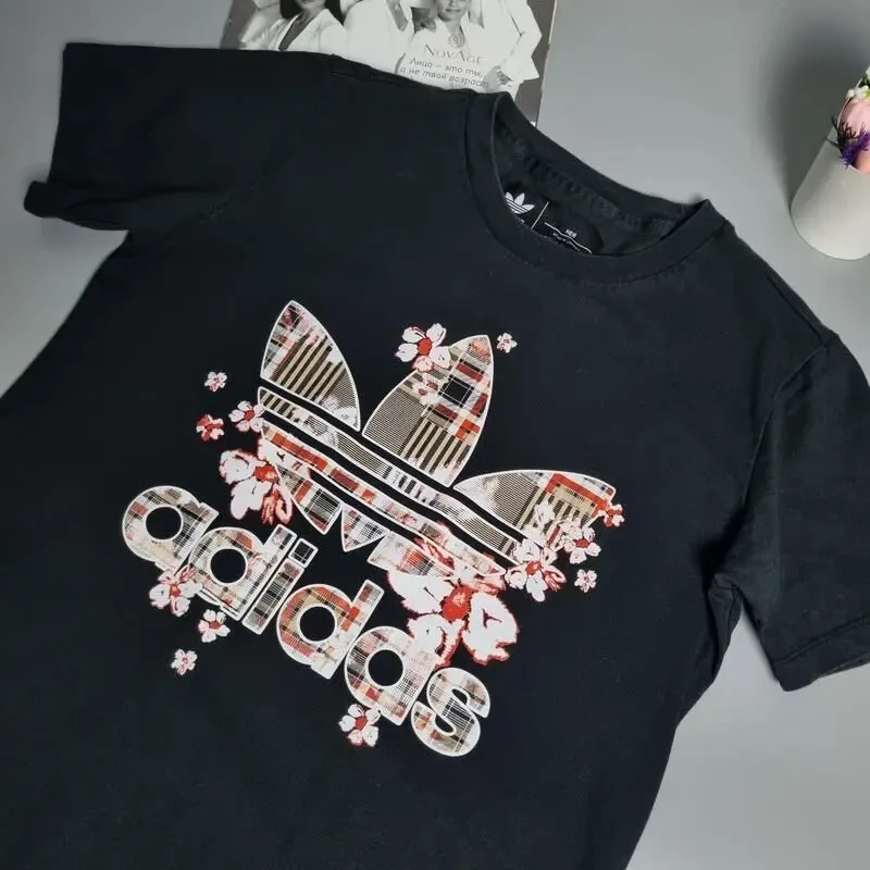 Футболка жіноча adidas s чорна 5