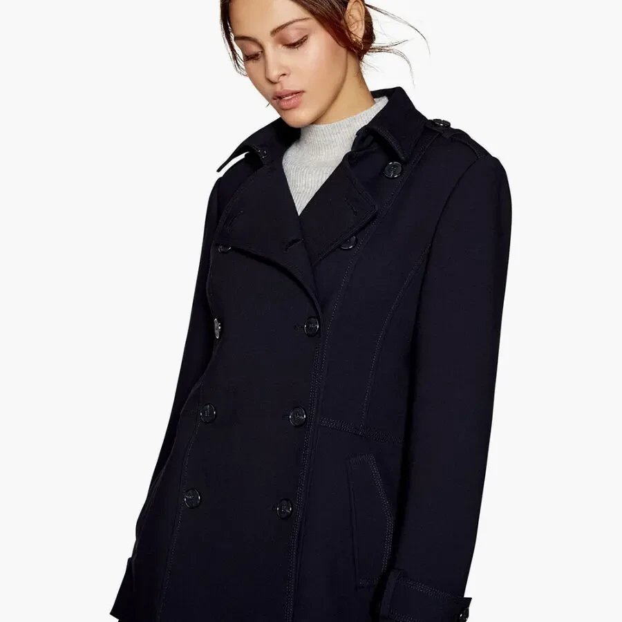 199 евро Jasper Conran EU42 дизайнерское короткое пальто бушлат 2