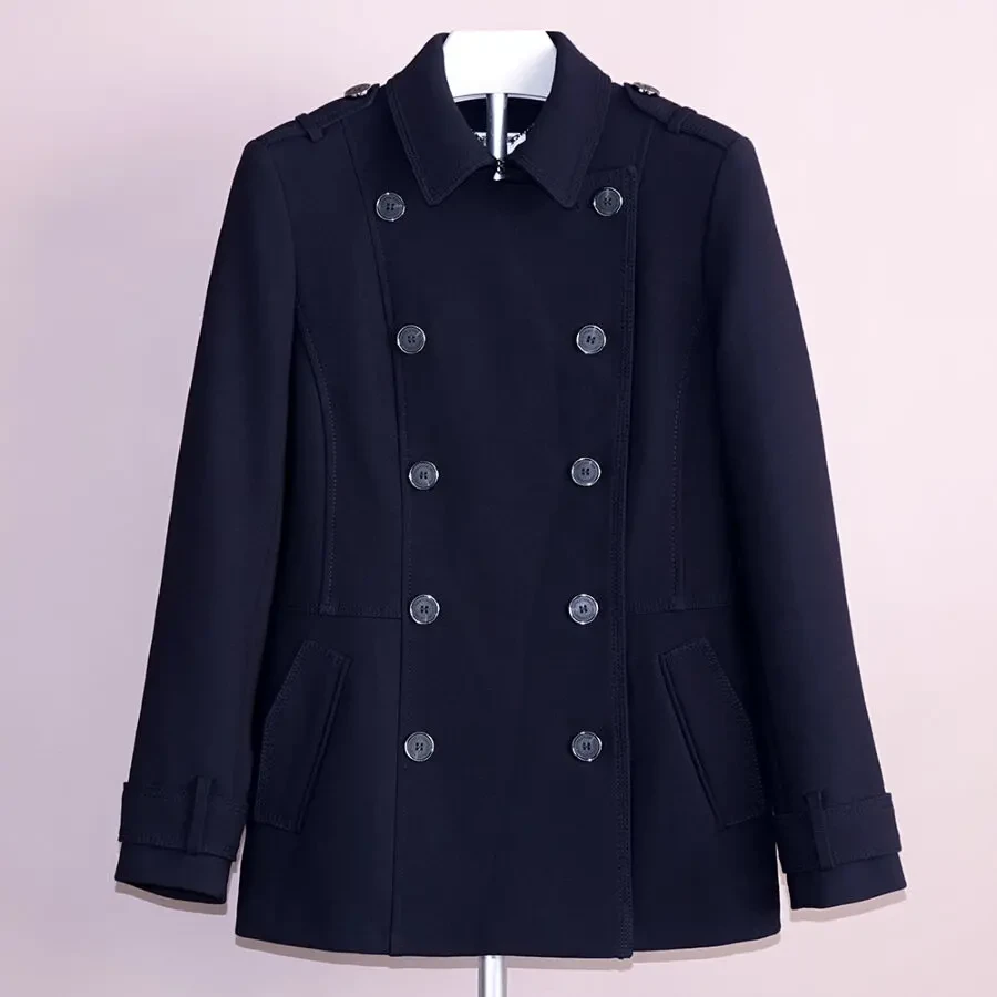 199 евро Jasper Conran EU42 дизайнерское короткое пальто бушлат 5