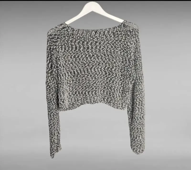 Кроп топ з довгими рукавами 2