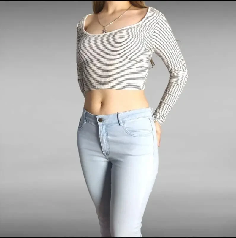 Топ с довгим рукавом divided