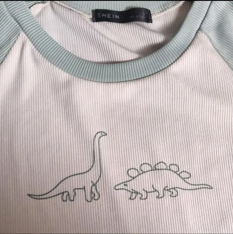 Базовий топ в рубчик shein повсякденний 3