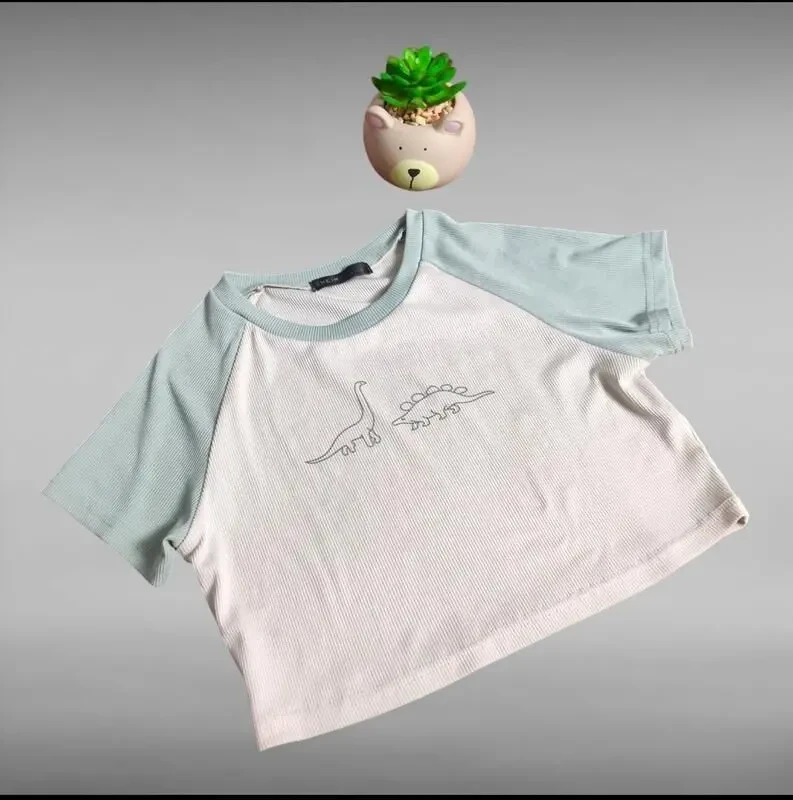 Базовий топ в рубчик shein повсякденний 2