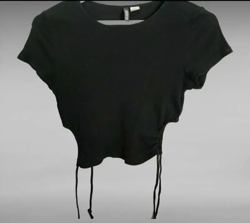 Жіноча футболка топ на зав'язках