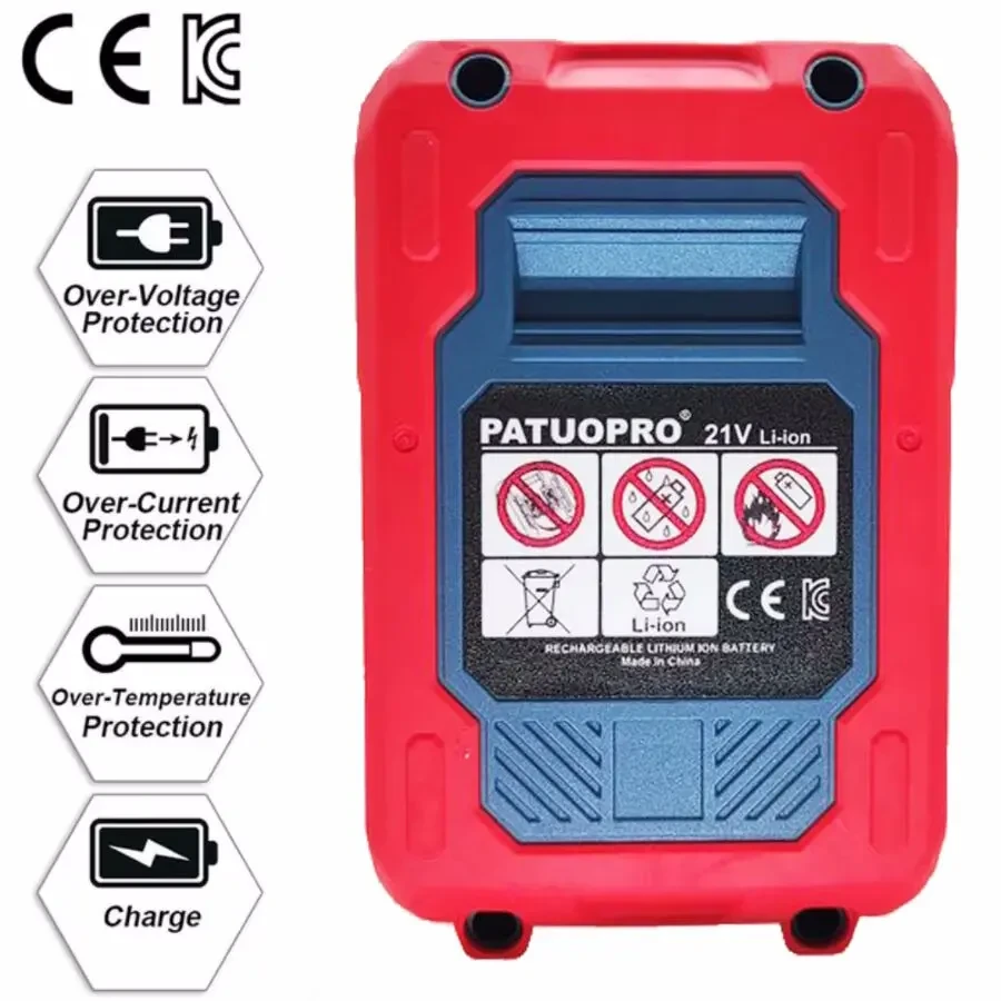 Аккумулятор для электроинструментов Patuopro 4Ah 8