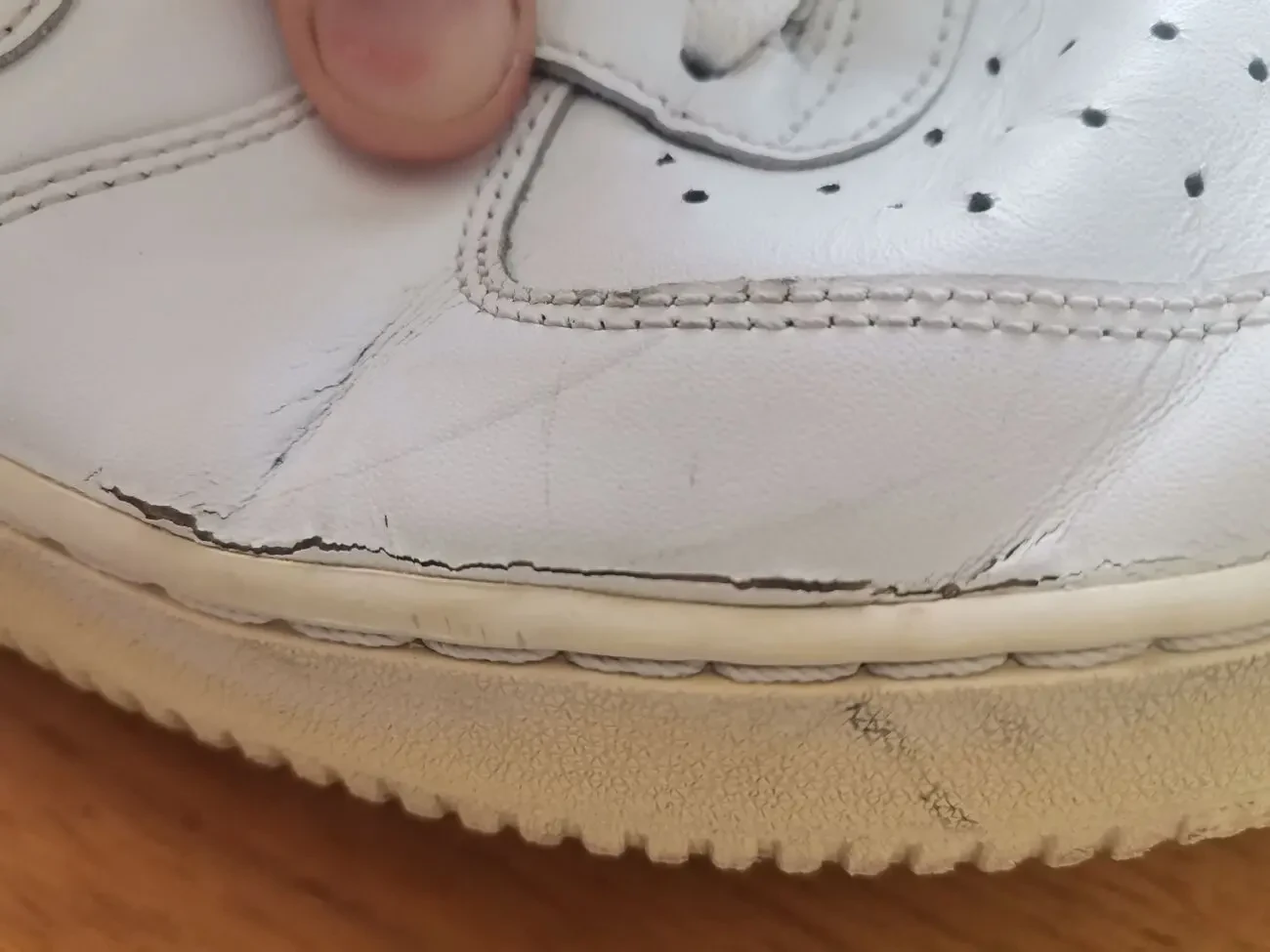 Кросівки кроссовки шкіряні Nike Air Force 1. Розмір 44 (28 см) 7