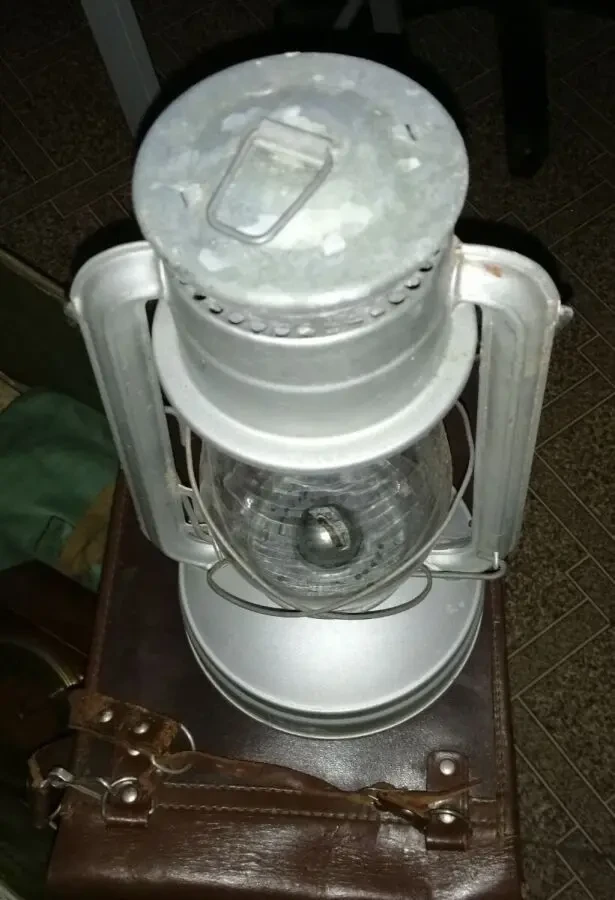 Большая керосиновая лампа ЛЕТУЧАЯ МЫШ СССР для интерьера 2