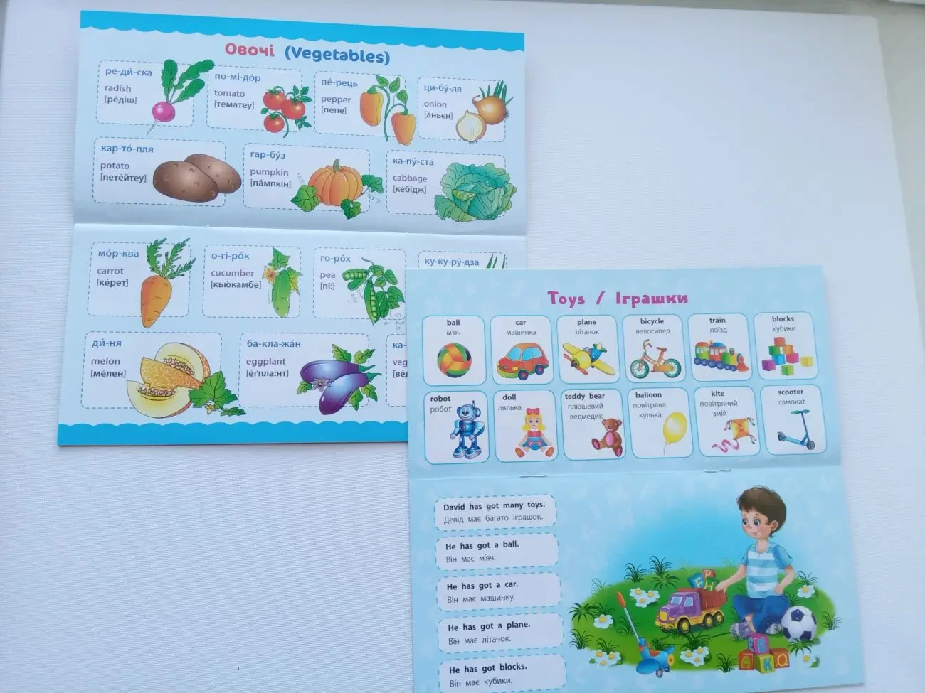 Дитячі книжки для вивчення української та англійської мов 2