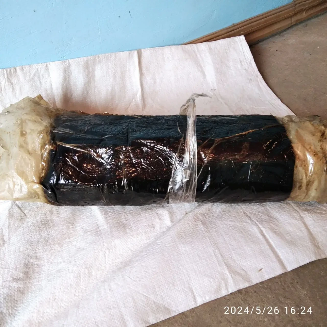 Сырая резина 17кг в рулоне ширина 500мм тол. 2мм. 3