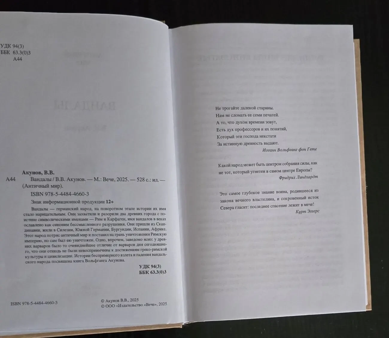 Акунов - Вандалы. АМ 5