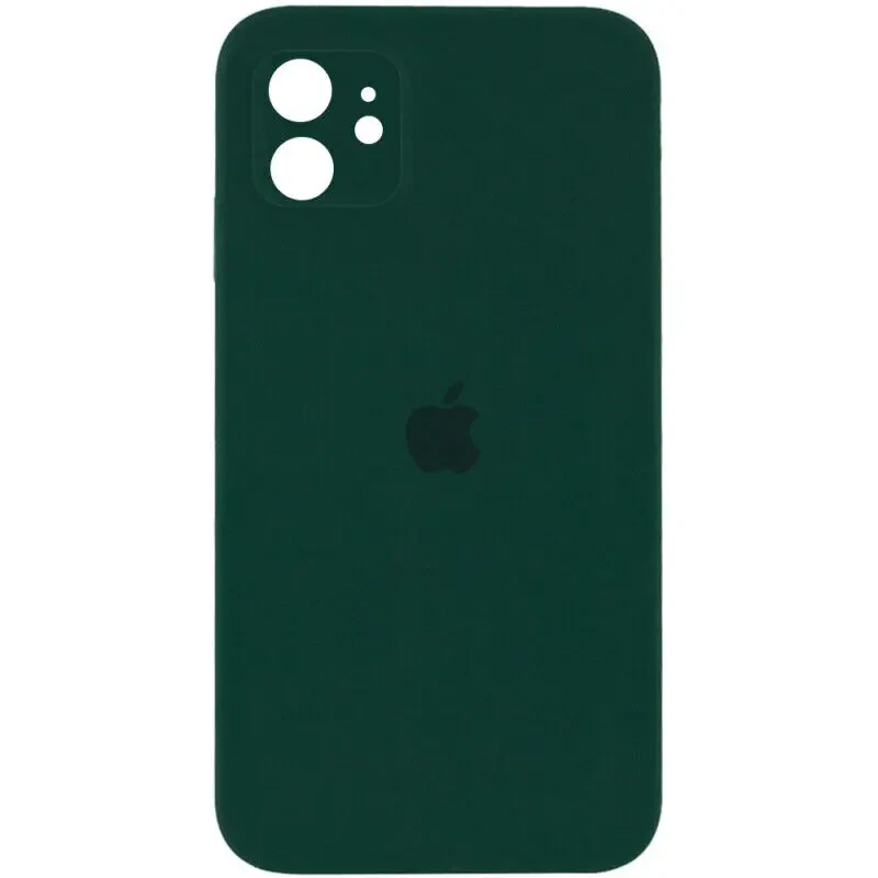 Чохол Silicone Case Square Full Camera Protective (AA) для iPhone 11 4