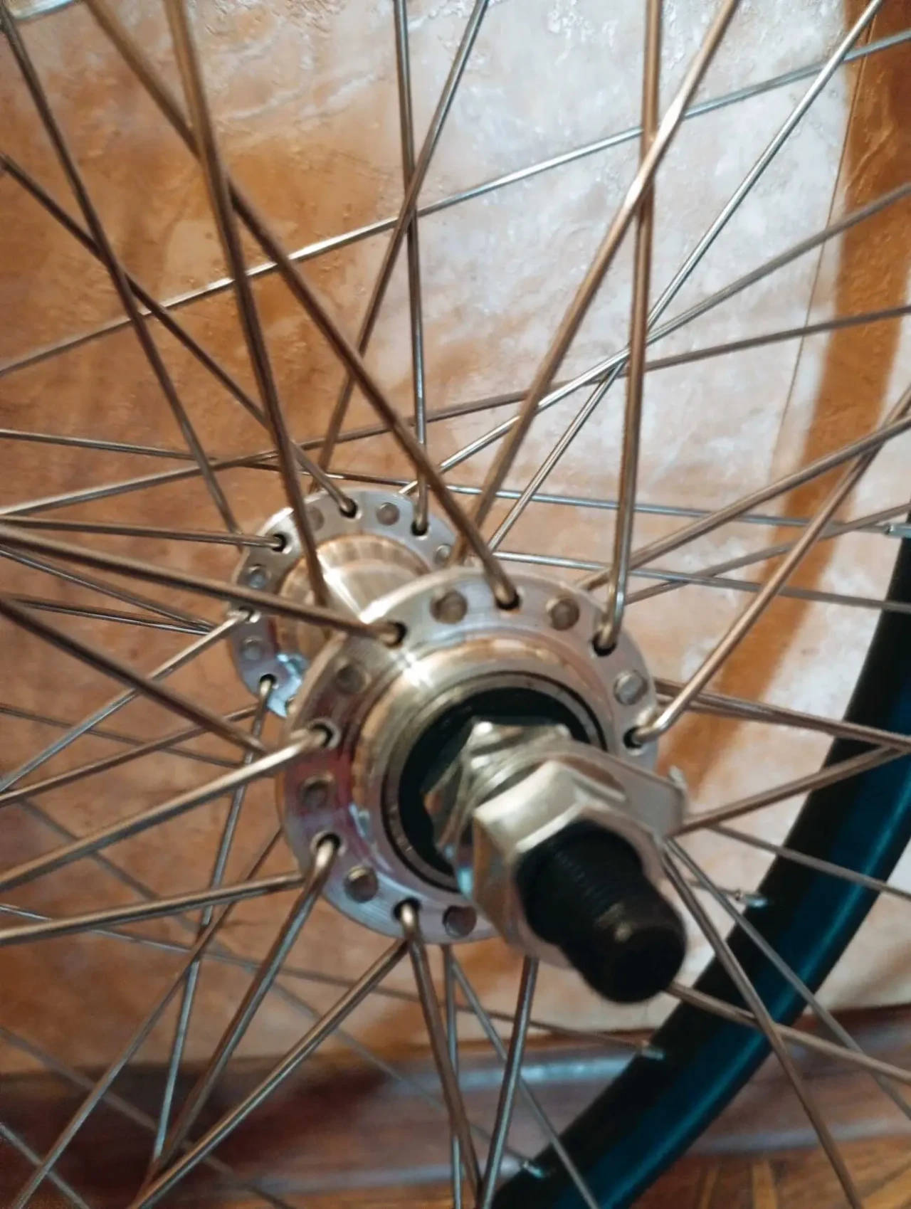 Вело колёса вилсет втулка velostell нерж 5