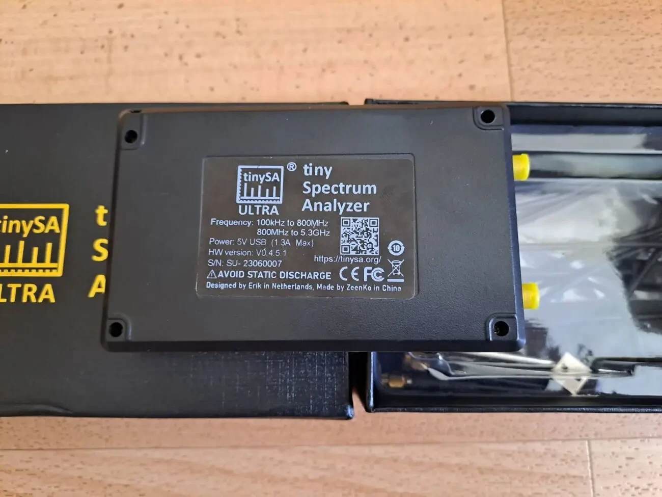 Аналізатор спектру TinySa Ultra 3