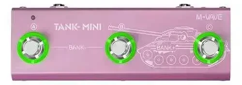 Блютуз гітарний та басовий процесор ефектів на аккумуляторі Tank mini 5