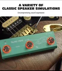 Блютуз гітарний та басовий процесор ефектів на аккумуляторі Tank mini