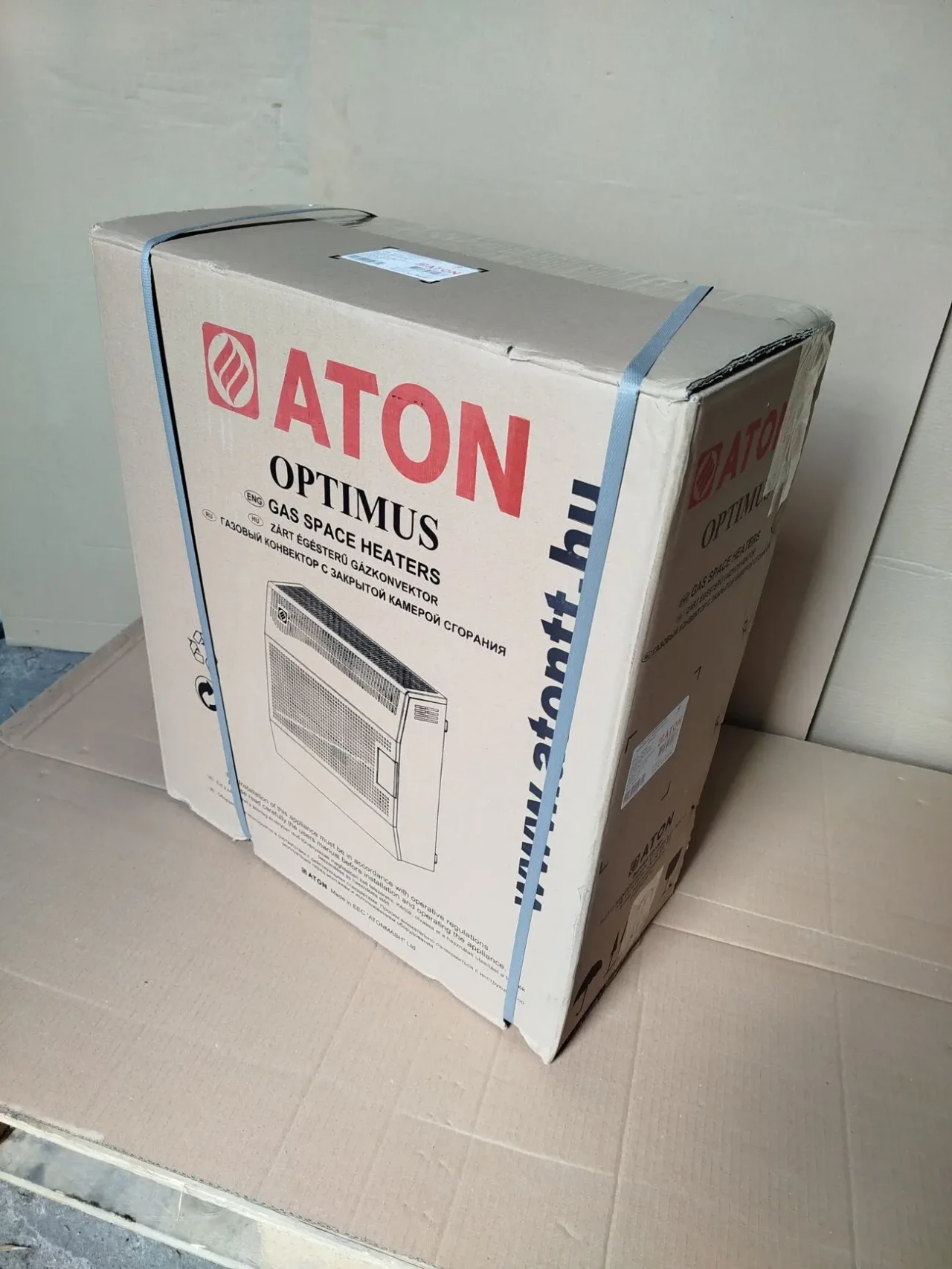 Газовый конвектор ATON Vektor (новый), с автоматикой SIT (Италия) 7