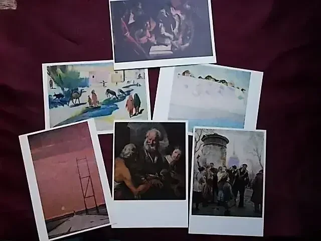 Открытки Львівська картинна галерея  новые 1970 г. 5