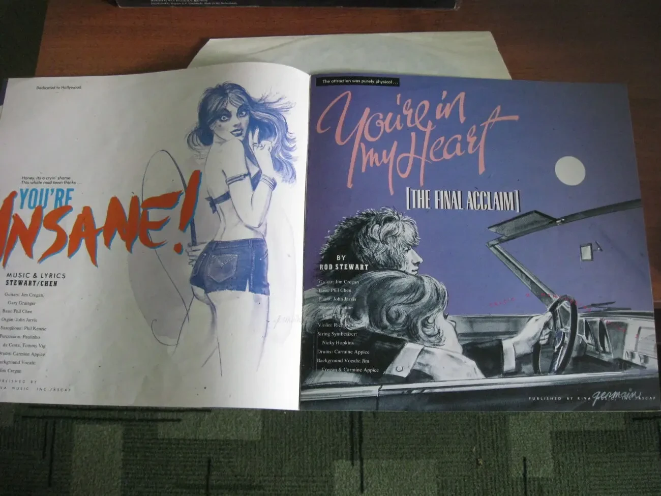 Вініл Род Стюарт Fool Loose and Fancy Free, диск з буклетом 7