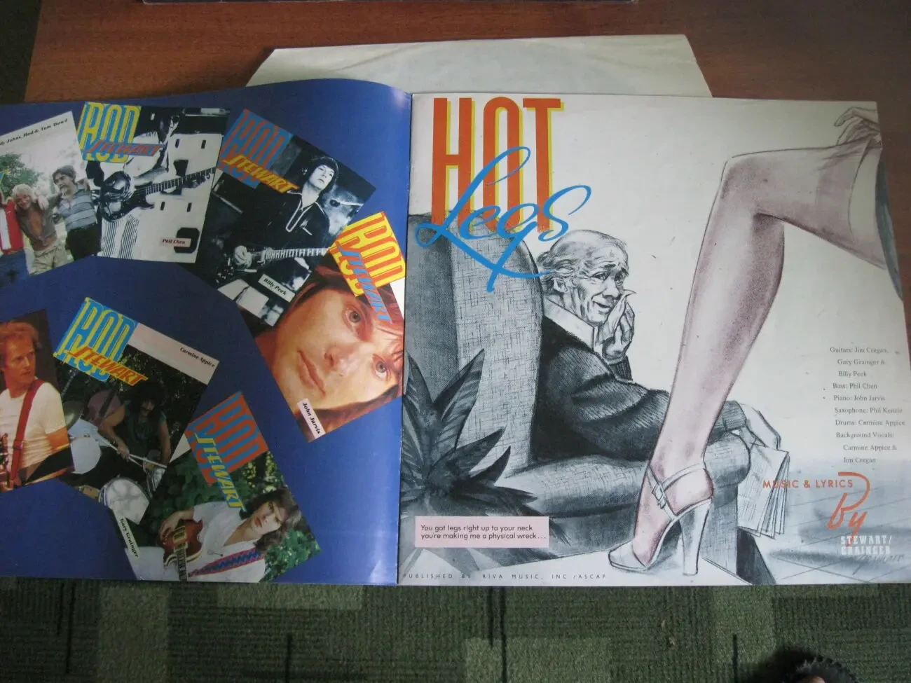 Вініл Род Стюарт Fool Loose and Fancy Free, диск з буклетом 6