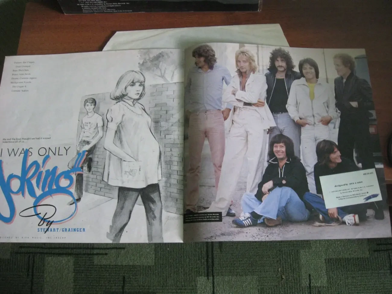 Вініл Род Стюарт Fool Loose and Fancy Free, диск з буклетом 10