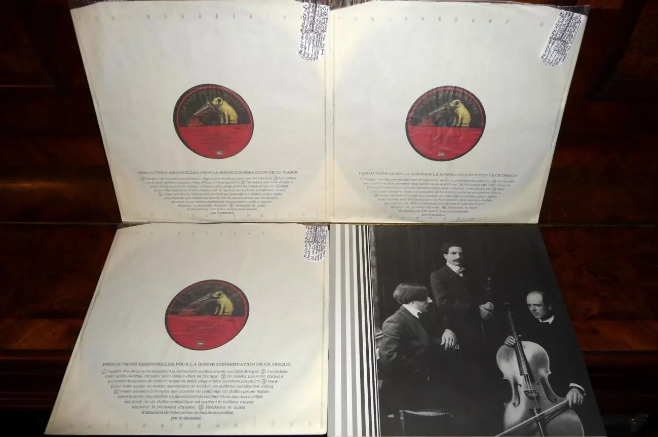 Виниловые пластинки (TRIOS Pour Piano, Violon Et Violoncelle)//3LP,Box 6