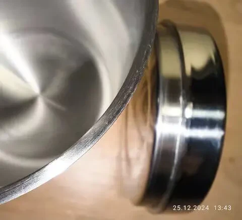 Кружка для кофе из нержавеющей стали двойные стенки 400мл 5