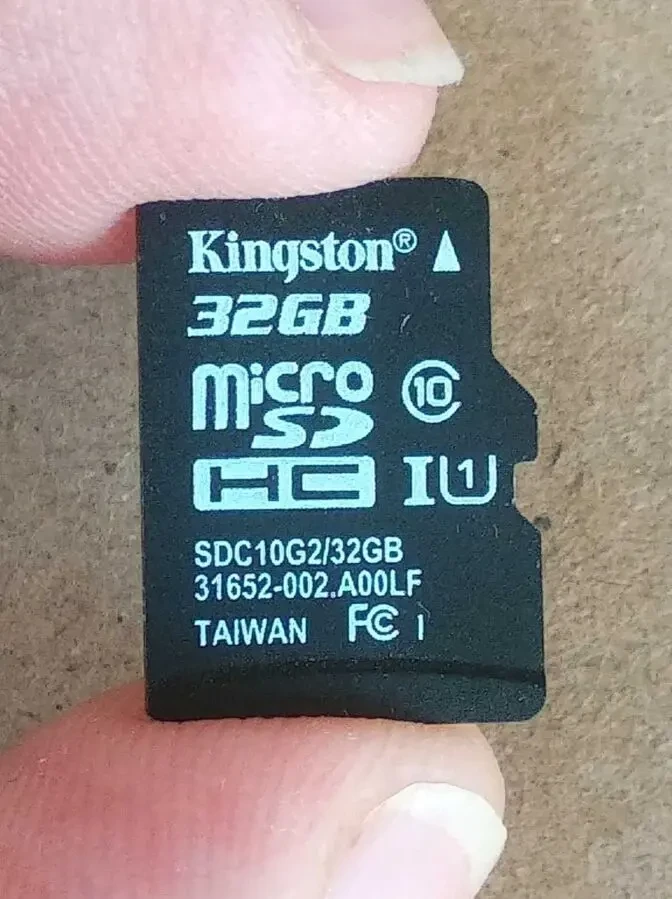 Kingston 32 Gb micro SD карта памяти 3
