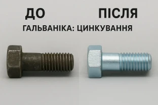 Гальванічне покриття - хром, нікель,  цинк, мідь, срібло.  Київ