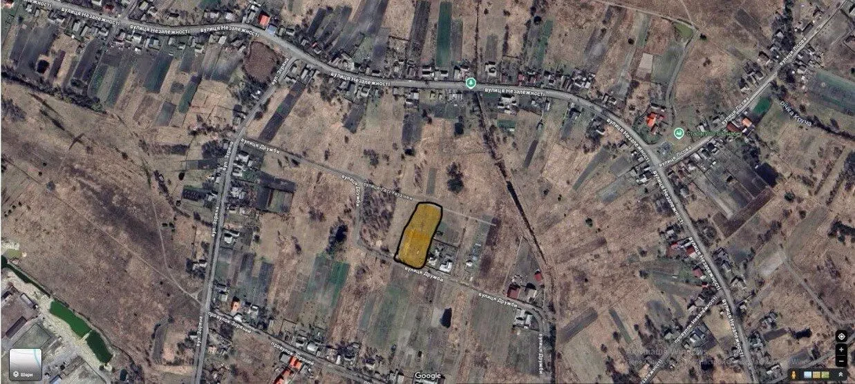 Земельна ділянка  Буда-Бабинецька, 25 сот. терміново.