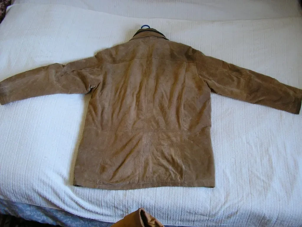 Куртка кожаная коричневая кожа размер XL 52 ( 8