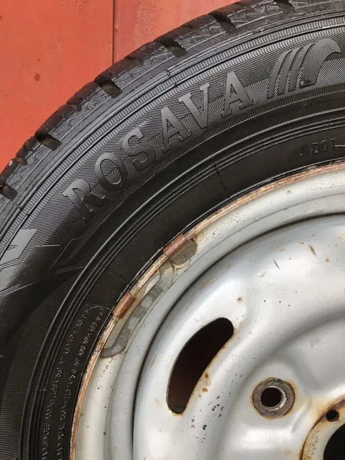 Диск  запаска Форд Транзит. 4