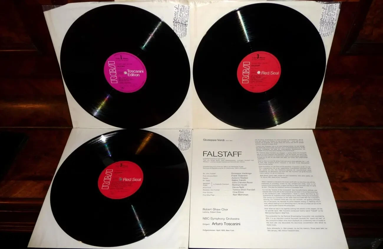 Коллекционные виниловые пластинки (GIUSEPPE VERDI '72 Falstaff)//(3LP) 7