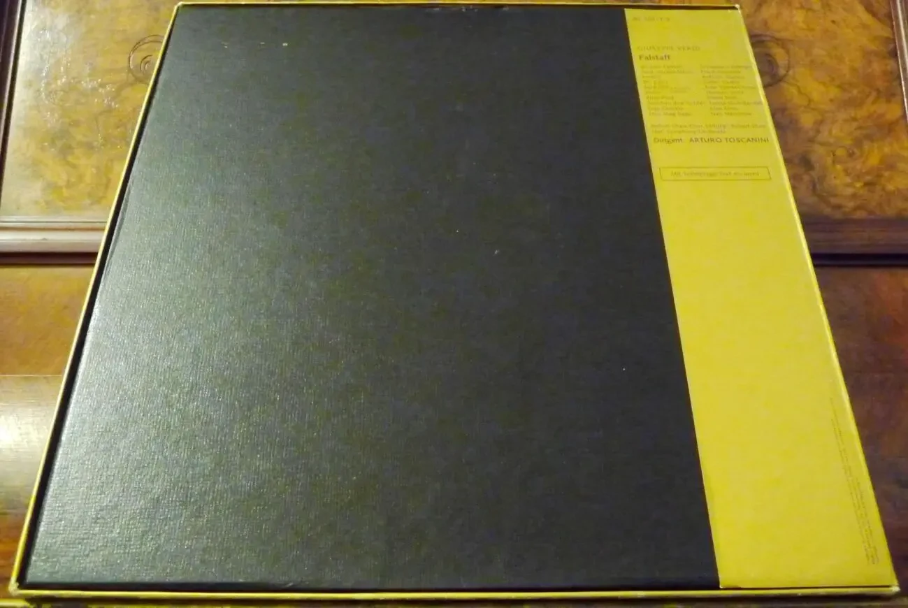 Коллекционные виниловые пластинки (GIUSEPPE VERDI '72 Falstaff)//(3LP) 4