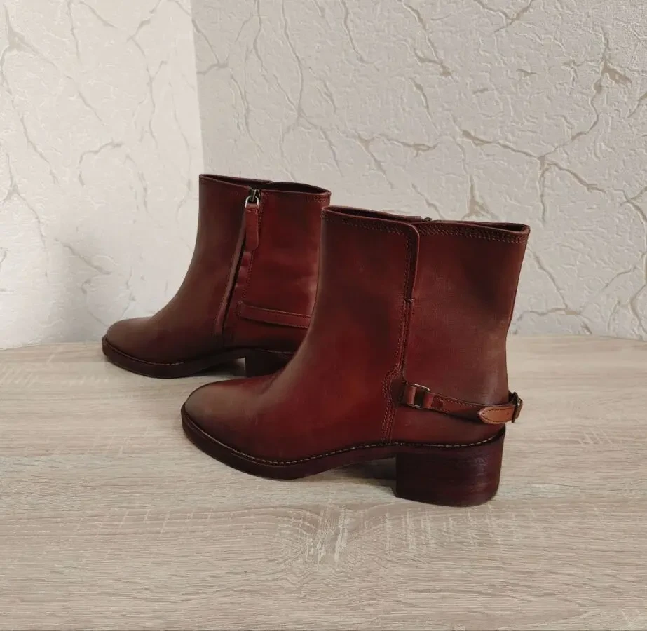 Шкіряні Ботинки Franco Sarto Women's L-colt Ankle Boot 39р/27 см 5