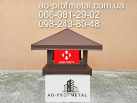 Дымники, флюгарки, Колпаки.