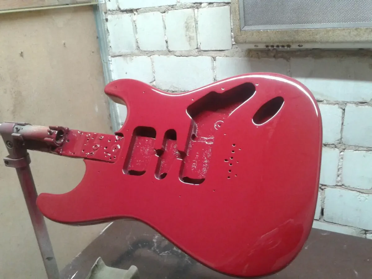 Покраска гитар, электрогитар.Покрытие муз инструментов. 6