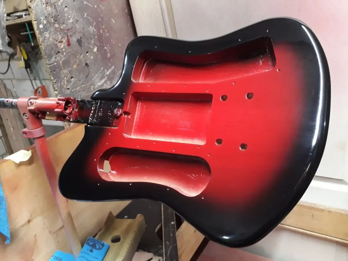 Покраска гитар, электрогитар.Покрытие муз инструментов. 2