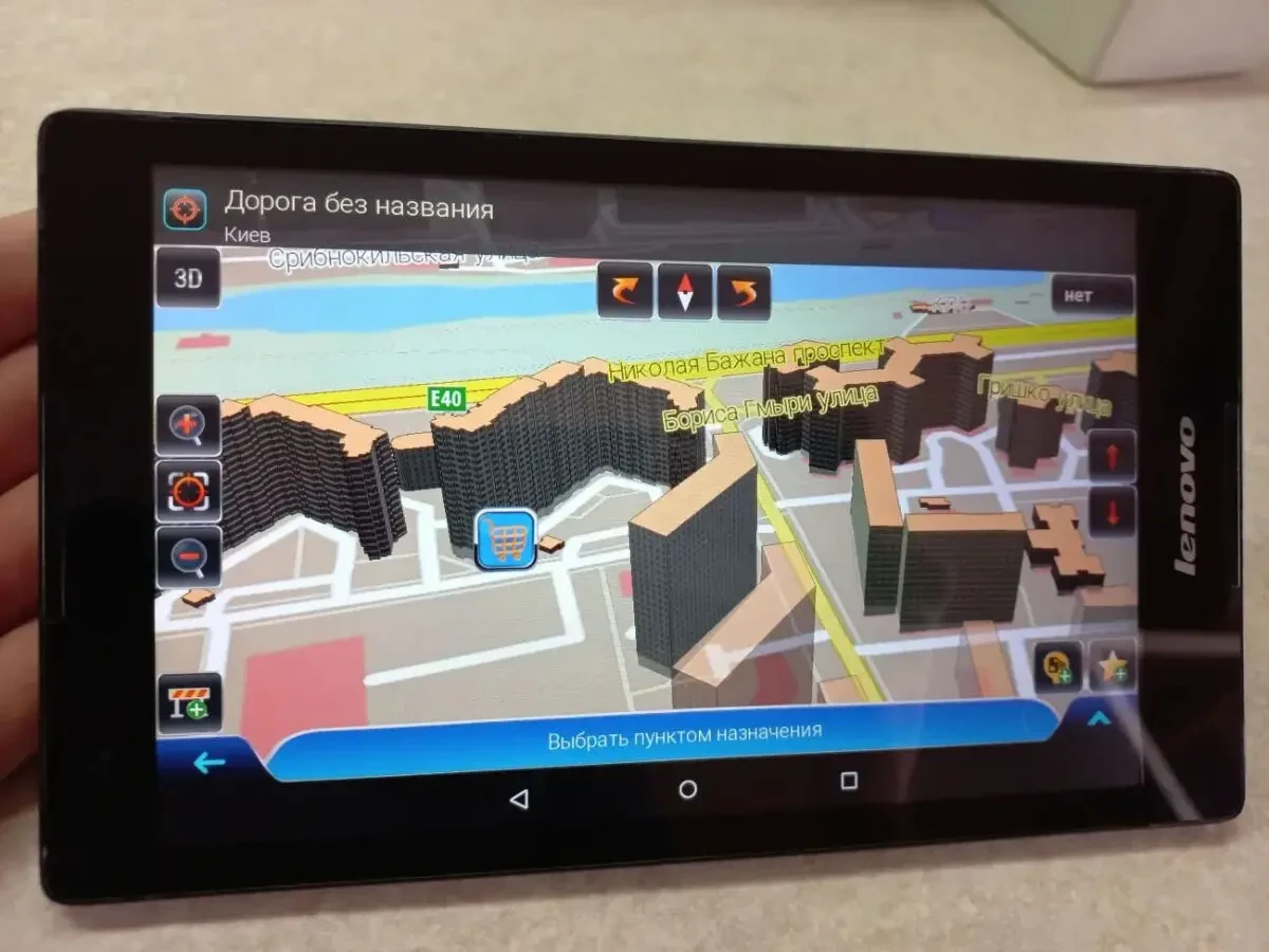 TIR / ADR Грузовий GPS навігатор 8 дюймів. Європа та Україна 2025/ 5