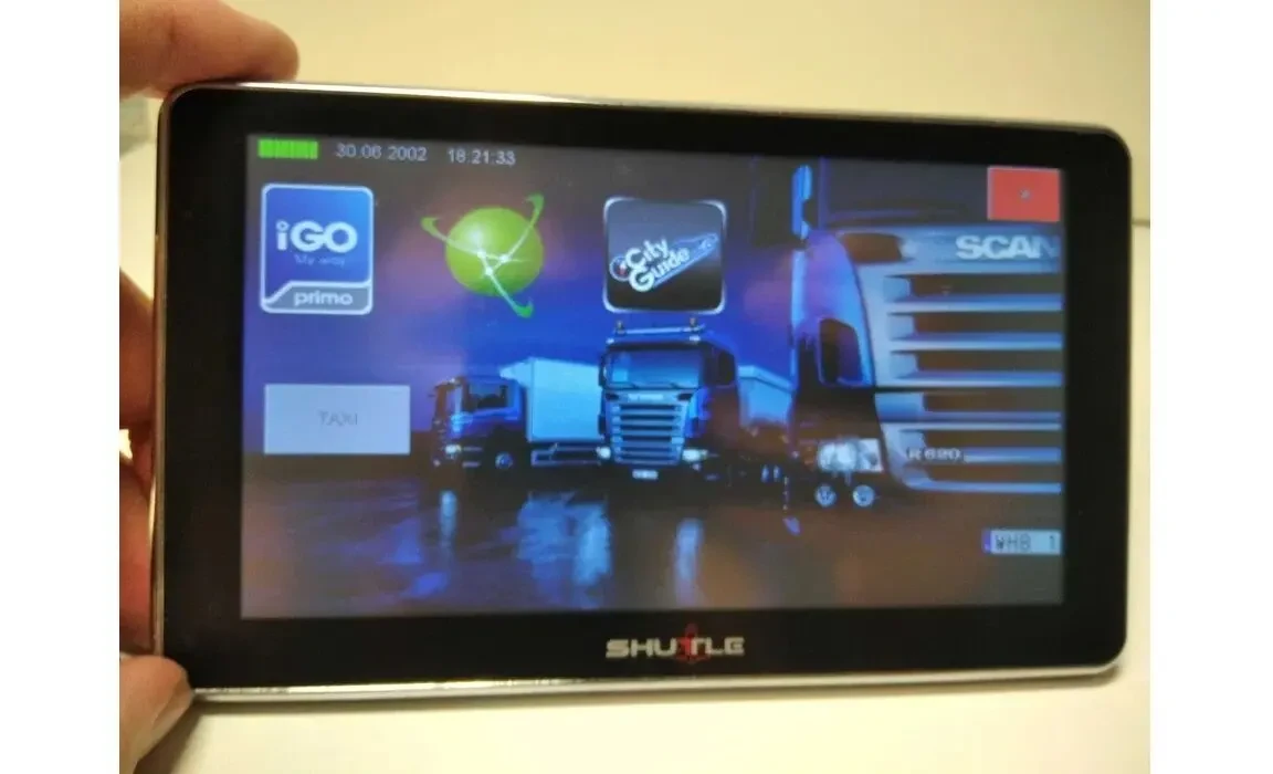 TIR / ADR грузовий GPS навігатор 7 дюймів. Європа, Україна 2025р