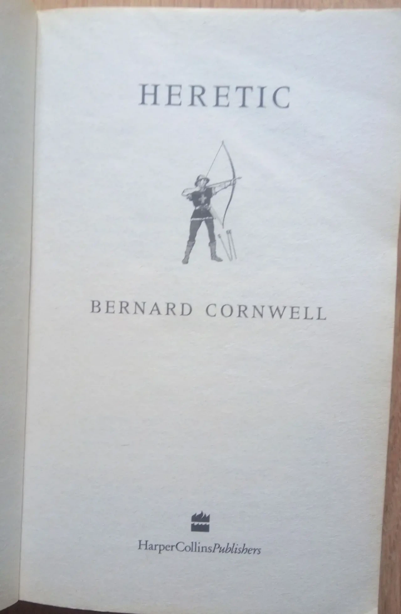 Heretic Bernard Cornwell English на Английском книга 2