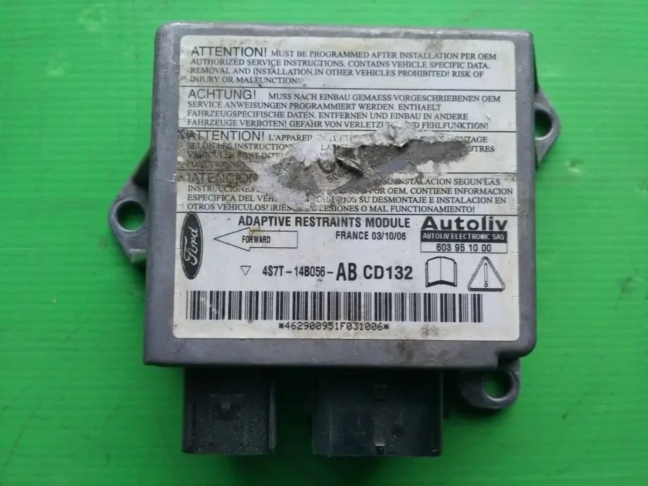 Блок керування подушкою безпеки Airbag 4s7t-14b056-ab Форд Мондео 3