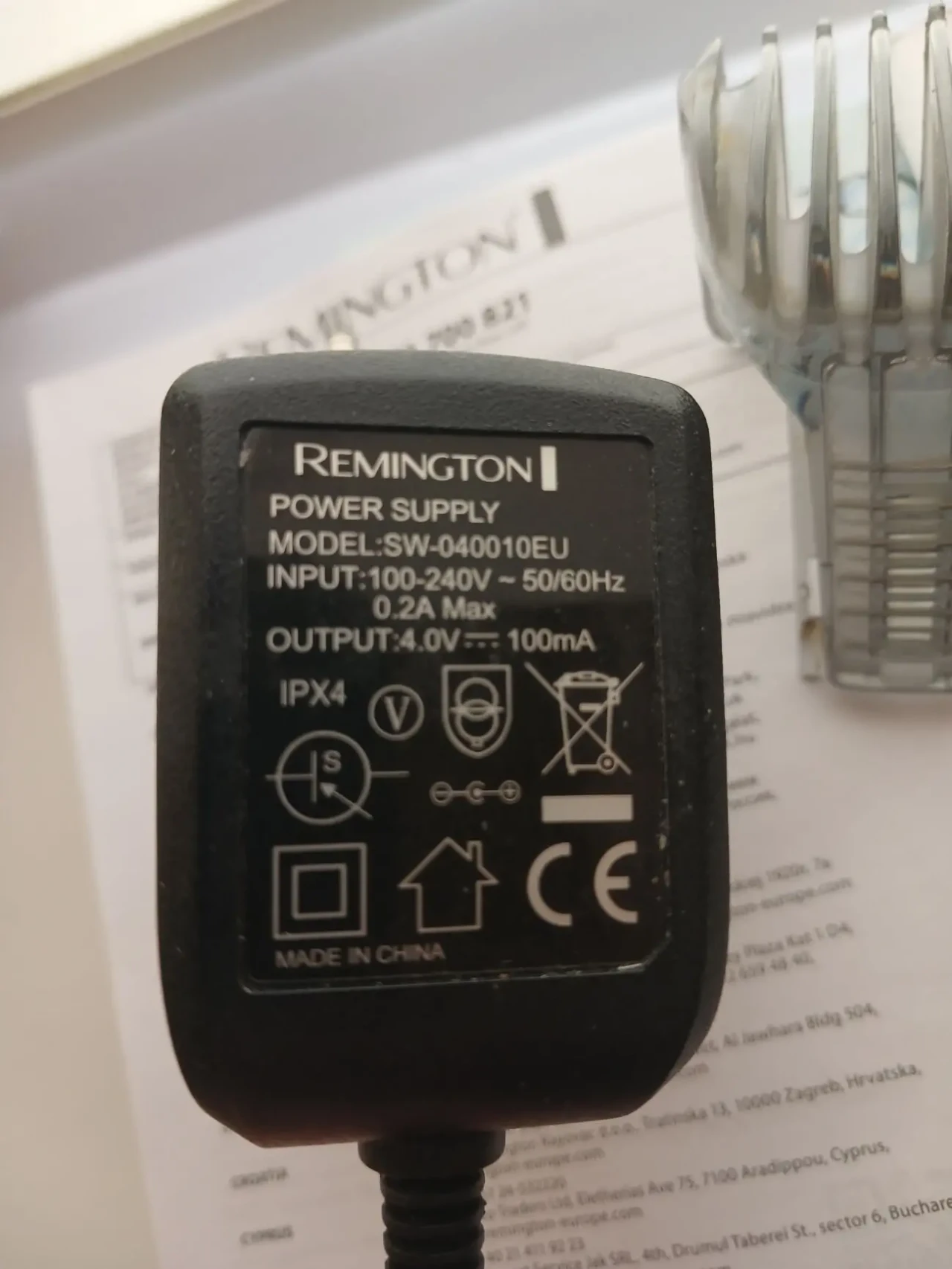 Тример, бритва для бороды Remington 6