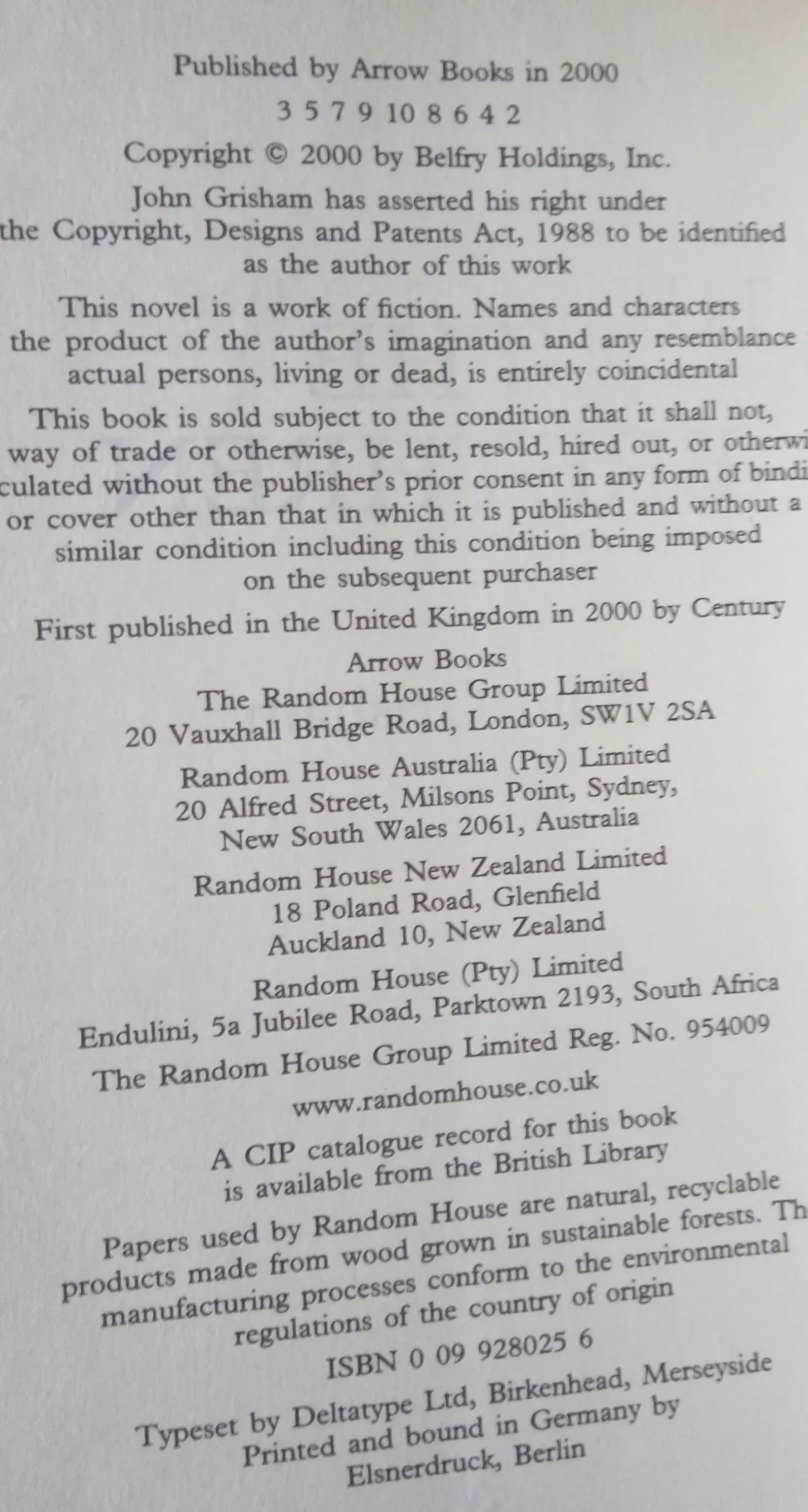 Brethren The John Grisham English на Английском книга 3