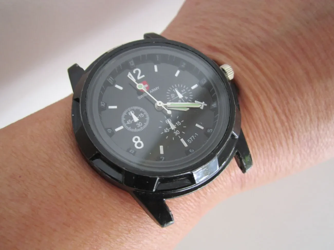 Часы мужские swiss army кварц на ходу 6